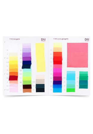 DSI SA/Georgette Swatch Card